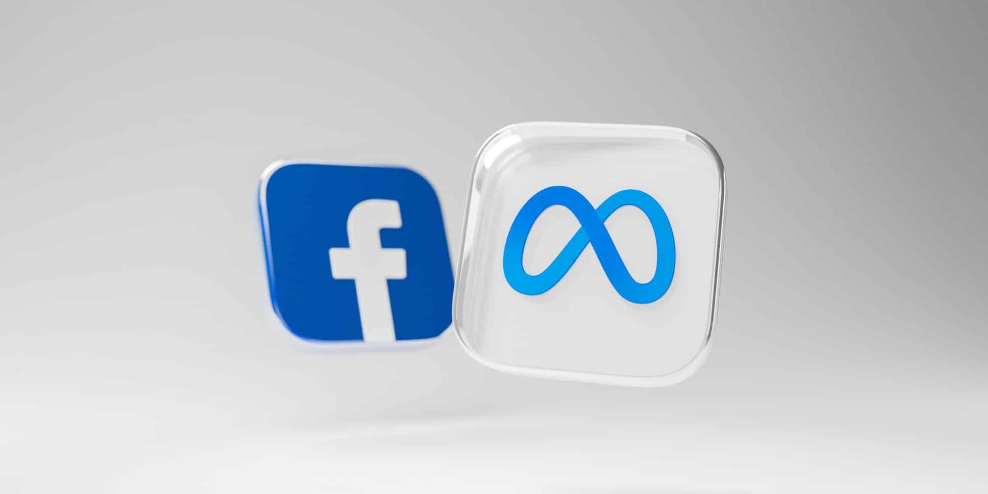 Το λογότυπο της Meta & Facebook