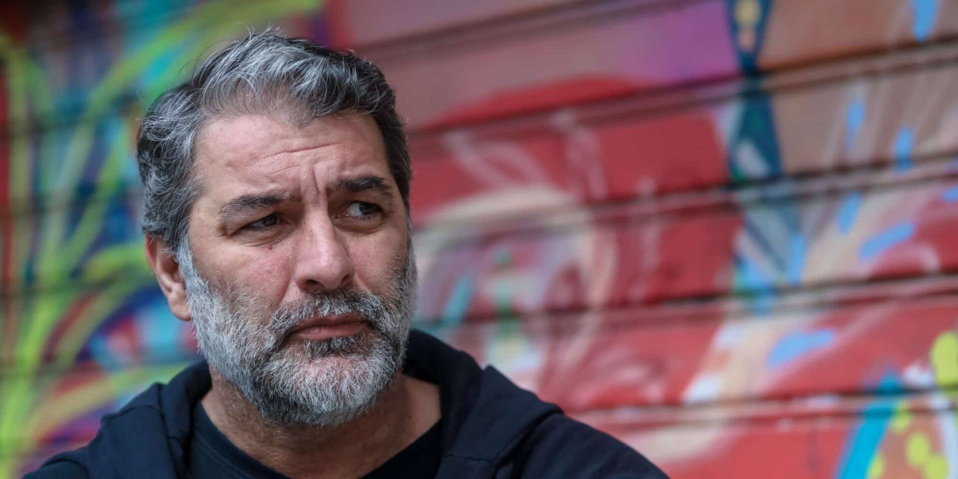 Ο Βασίλης Μπισμπίκης