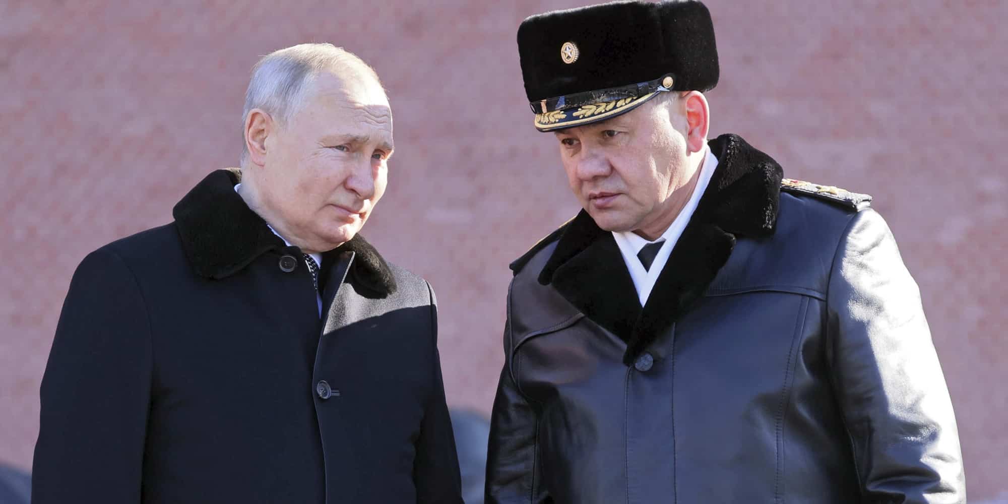 Ο Βλάντιμιρ Πούτιν με τον Σεργκέι Σοϊγκού