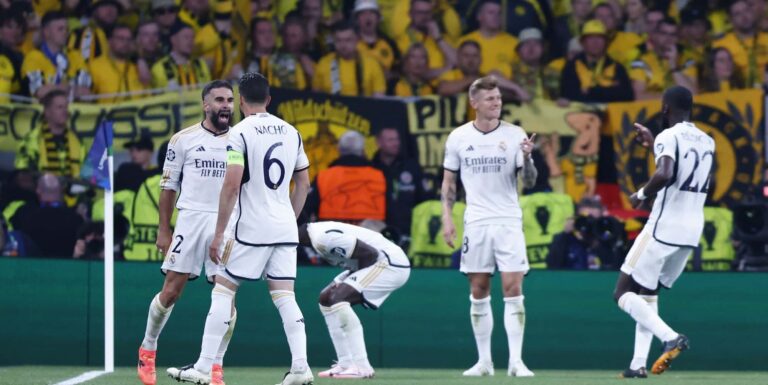 Champions League: Βασίλισσα της Ευρώπης για 15η φορά η Ρεάλ Μαδρίτης – Κέρδισε (0-2) τη Ντόρτμουντ στον τελικό του Γουέμπλεϊ!