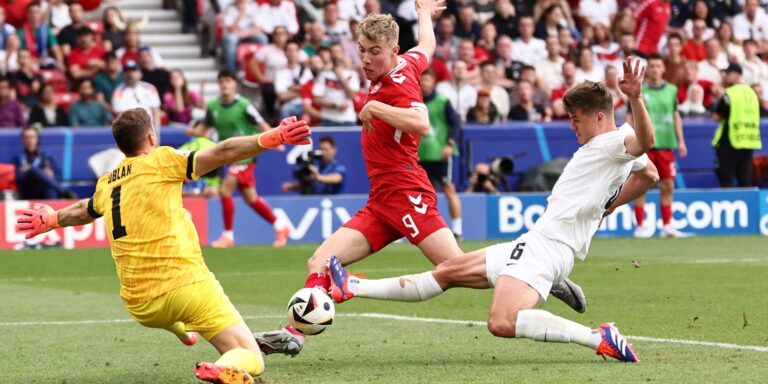 Euro 2024: Μοιρασιά (1-1) για Σλοβενία και Δανία στην πρεμιέρα τους