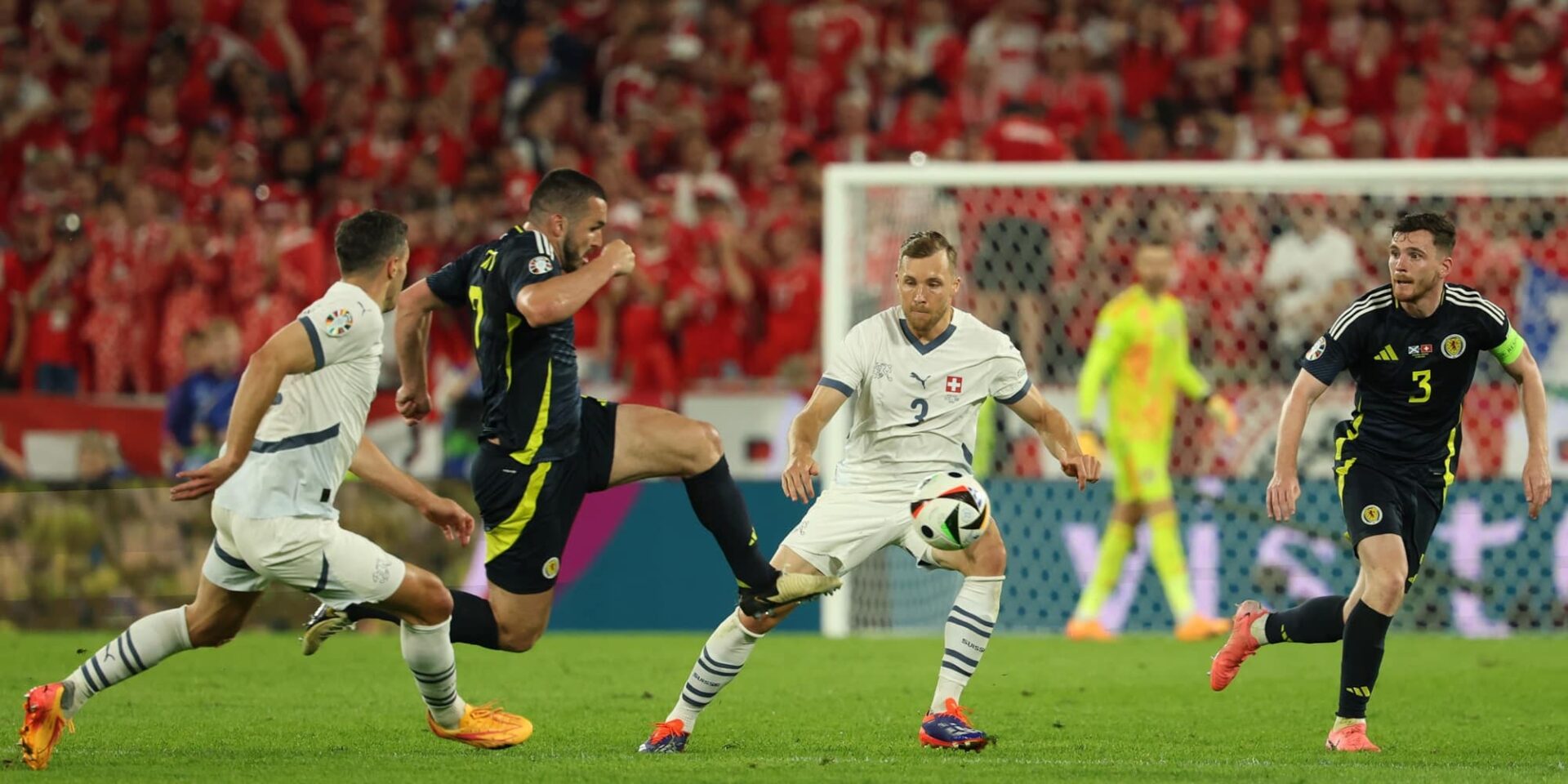 Φάση από το Σκωτία-Ελβετία για το Euro 2024