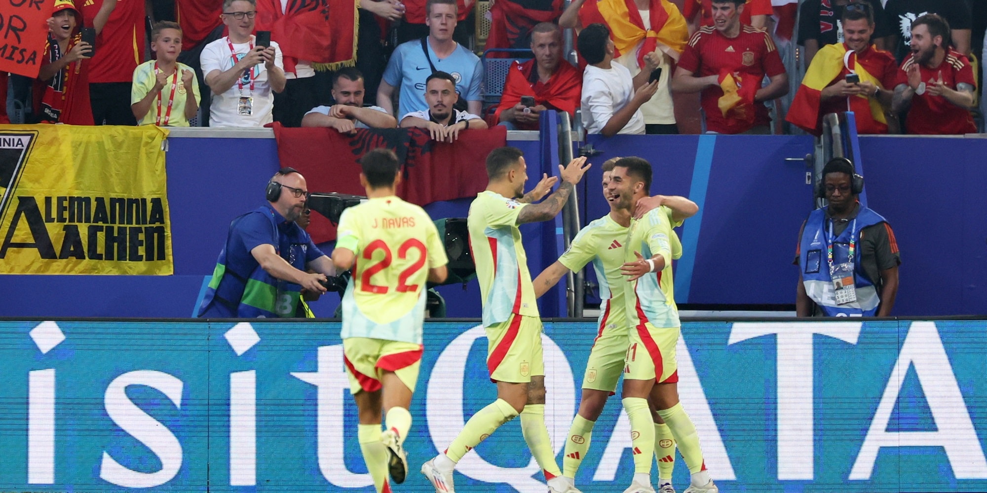 H Ισπανία κέρδισε την Αλβανία για το Euro 2024