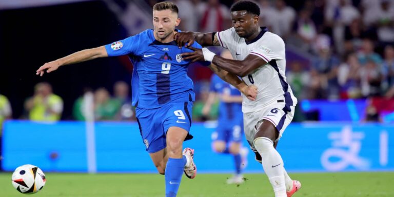 Euro 2024: Βολική ισοπαλία (0-0) και πρόκριση από κοινού για Αγγλία και Σλοβενία (βίντεο)