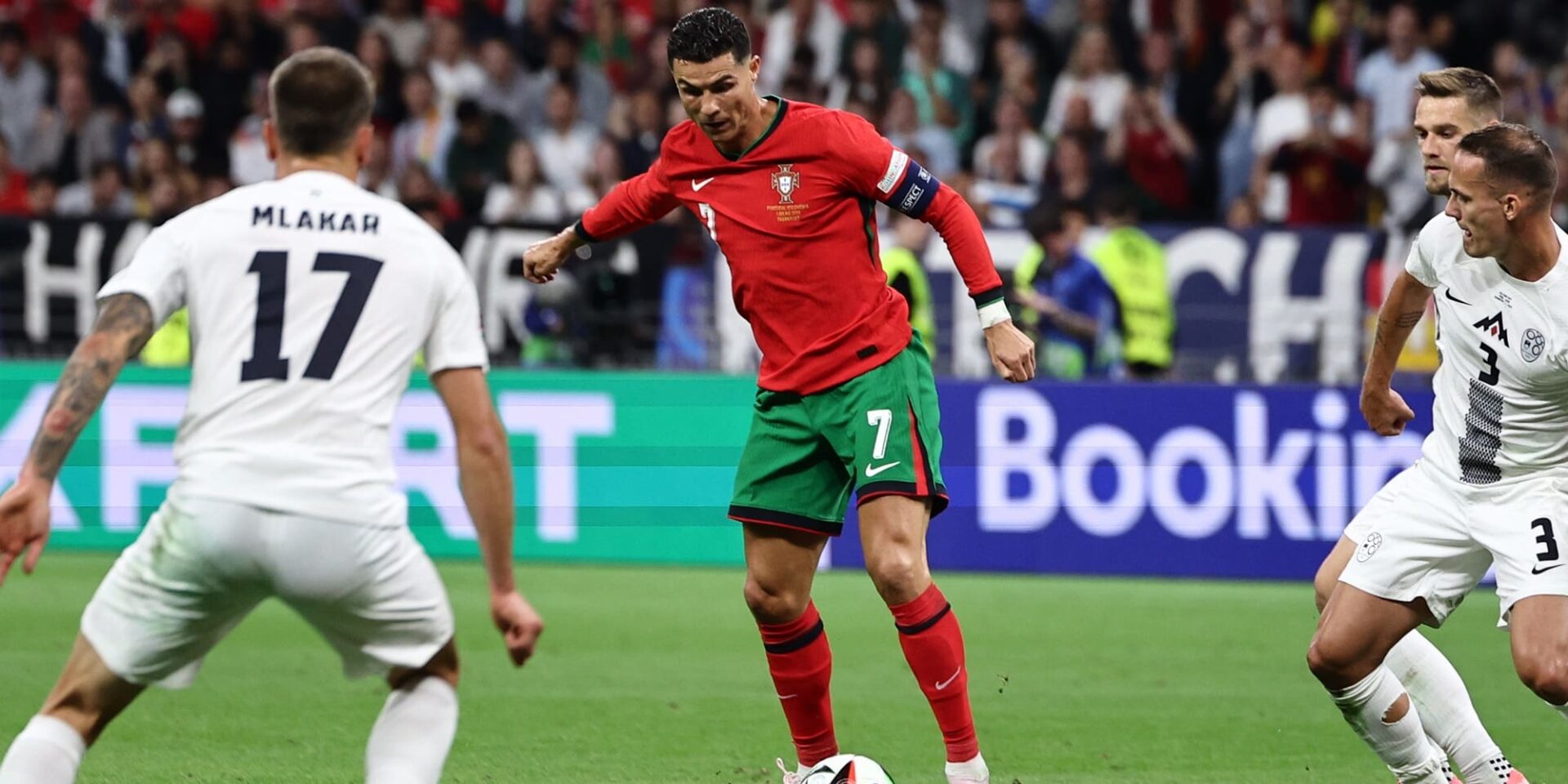 Φάση από το Πορτογαλία-Σλοβενία για το Euro 2024