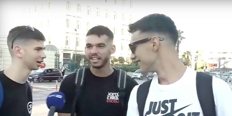 Νεαρός φεύγει… χαλαρός για διακοπές: «Ευχαριστώ στον κ. Γιαννακόπουλο που μας έφτιαξε το καλοκαίρι» (βίντεο)