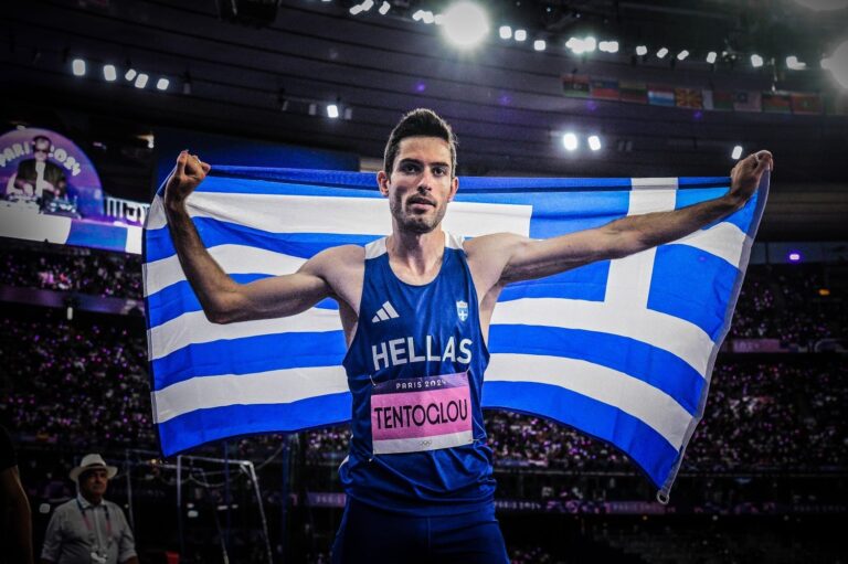 Ολυμπιακοί Αγώνες 2024: Σημαιοφόρος στην τελετή λήξης ο Μίλτος Τεντόγλου