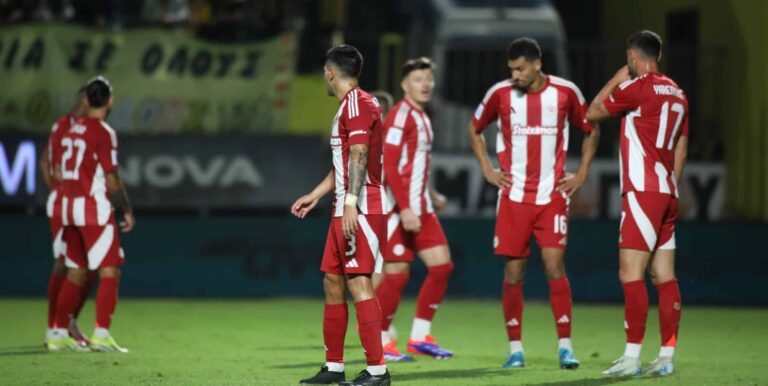 Super League: Κακός ο Ολυμπιακός, έχασε (2-1) από τον Άρη στη Θεσσαλονίκη!