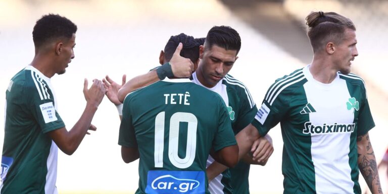 Super League: Ο Παναθηναϊκός σώθηκε από τον Τζούρισιτς, δύσκολη νίκη (3-1) επί του Πανσερραϊκού
