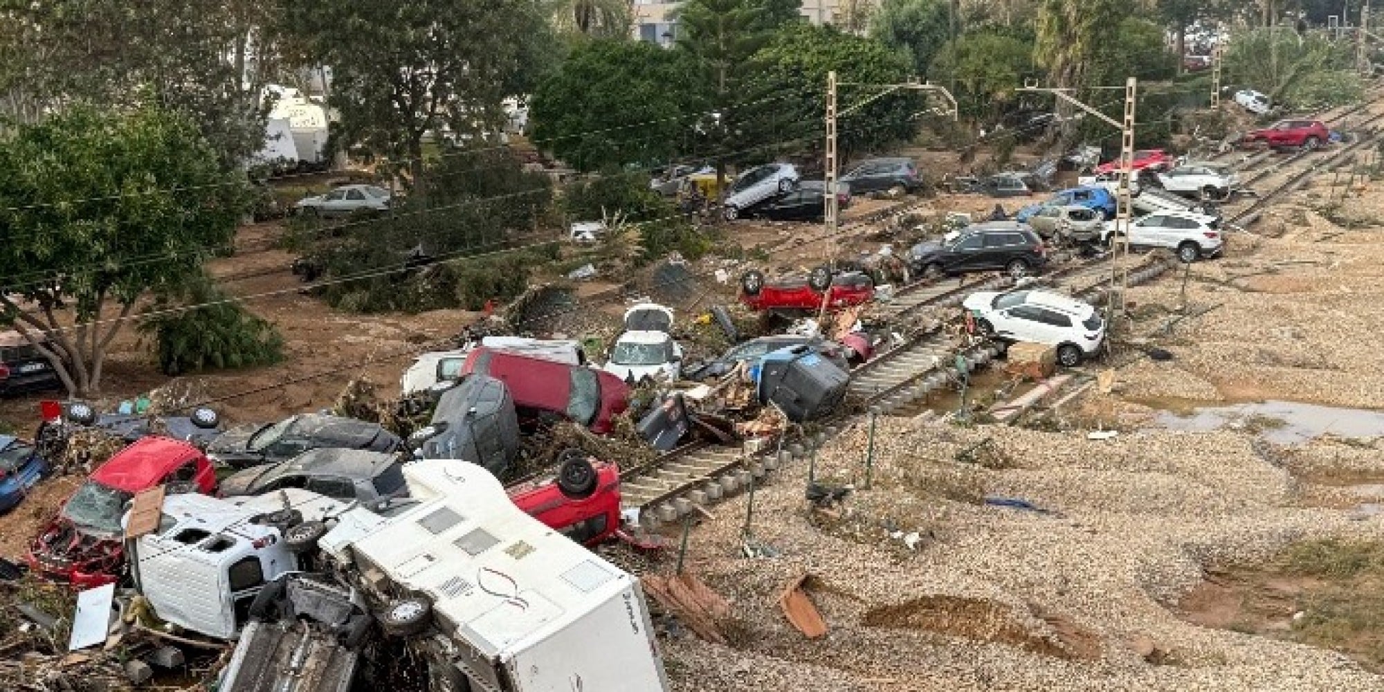 Φονικές πλημμύρες στη Βαλένθια της Ισπανίας