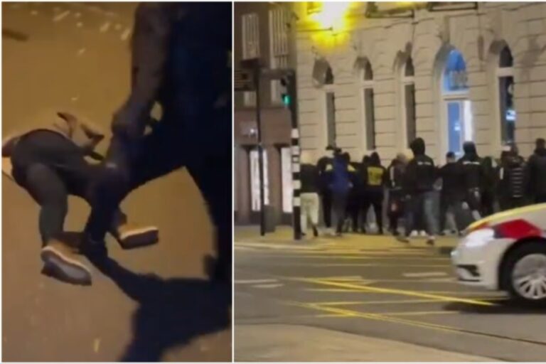 Άγρια επεισόδια στο Άμστερνταμ: Οπαδοί της Μακάμπι δέχθηκαν επίθεση, βούτηξαν στα κανάλια για να σωθούν (σκληρά βίντεο)