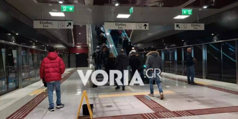 Η κακοκαιρία «Bora» έφερε τα πρώτα προβλήματα στο Μετρό Θεσσαλονίκης – Στάζουν νερά οι οροφές σε τρεις σταθμούς (βίντεο)