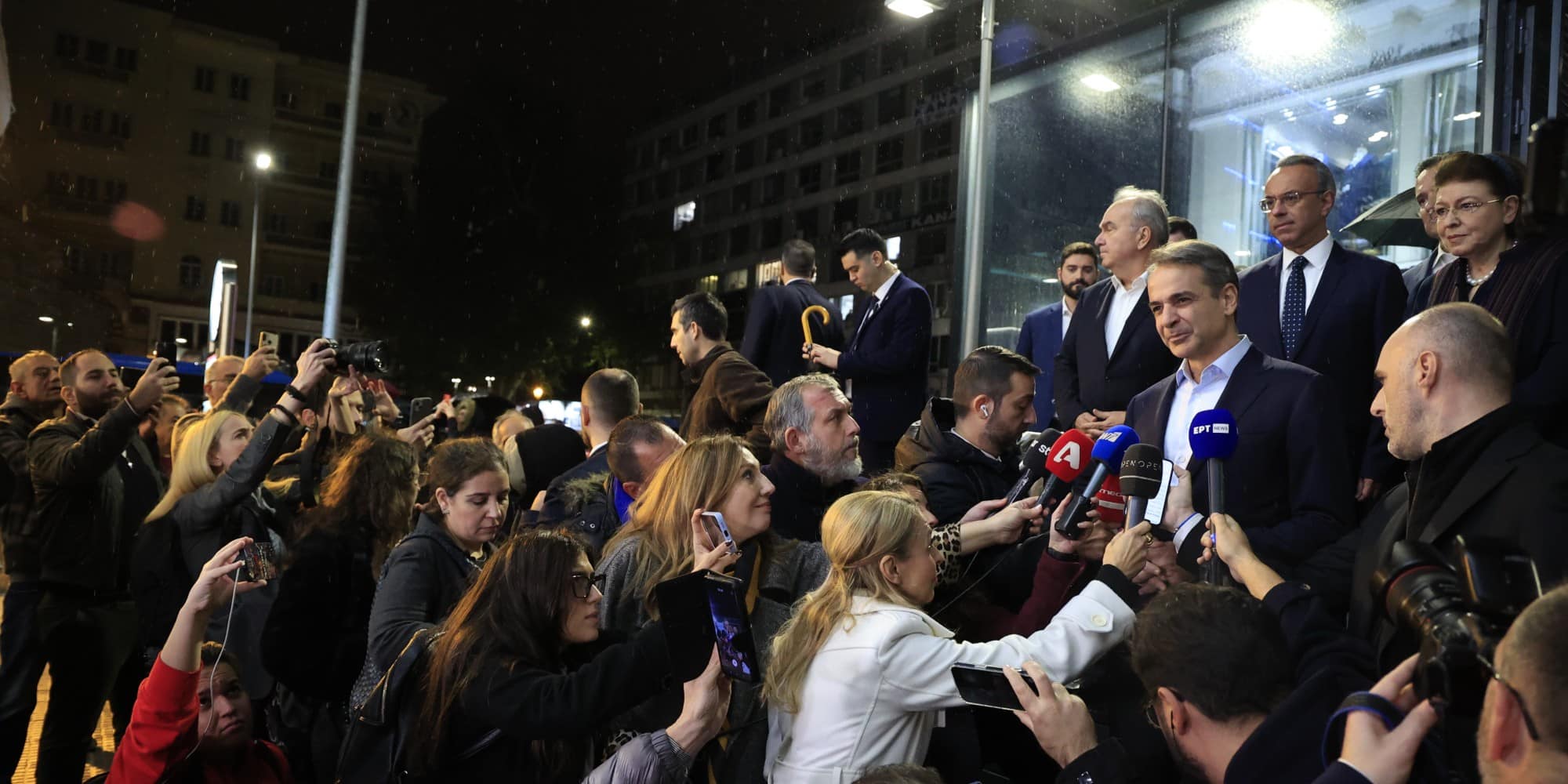 Αποκαλυπτήρια στον σταθμό Βενιζέλου παρουσία Μητσοτάκη