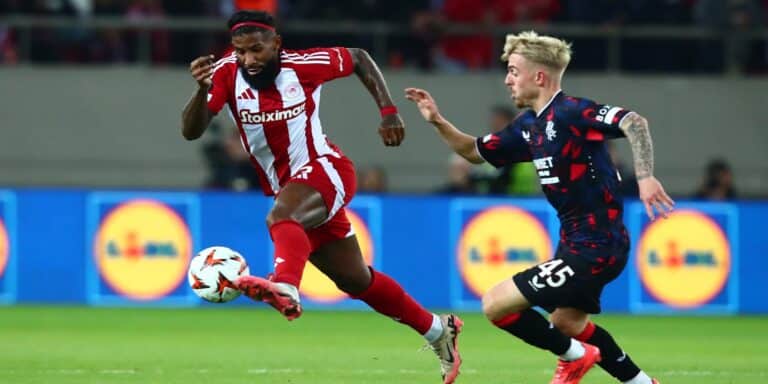 Europa League: Ο Ολυμπιακός πάλεψε αλλά έμεινε στο 1-1 με τη Ρέιντζερς