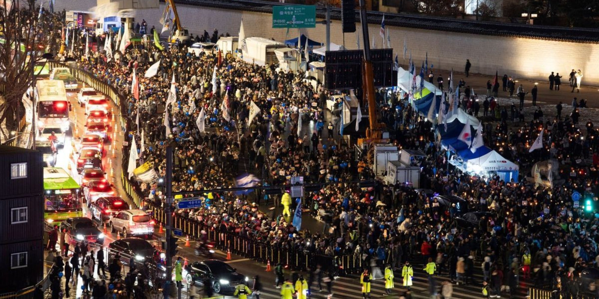 Συγκεντρώσεις στη Νότια Κορέα