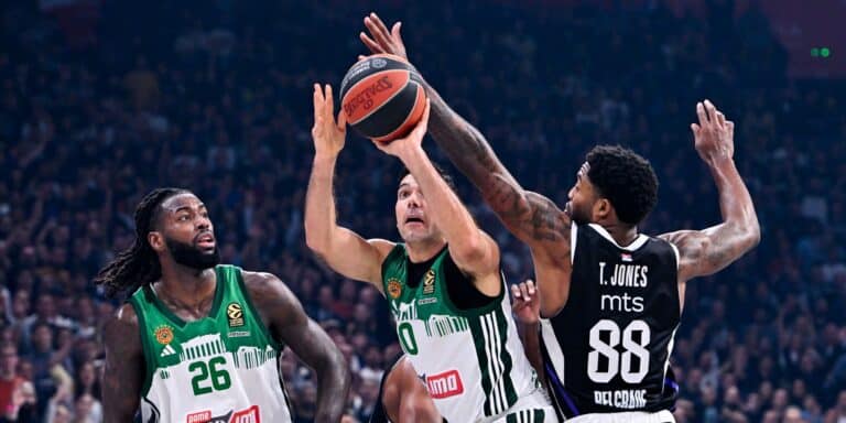 Euroleague: Ο Παναθηναϊκός «λύγισε» κόντρα στην Παρτιζάν (91-73) στο Βελιγράδι