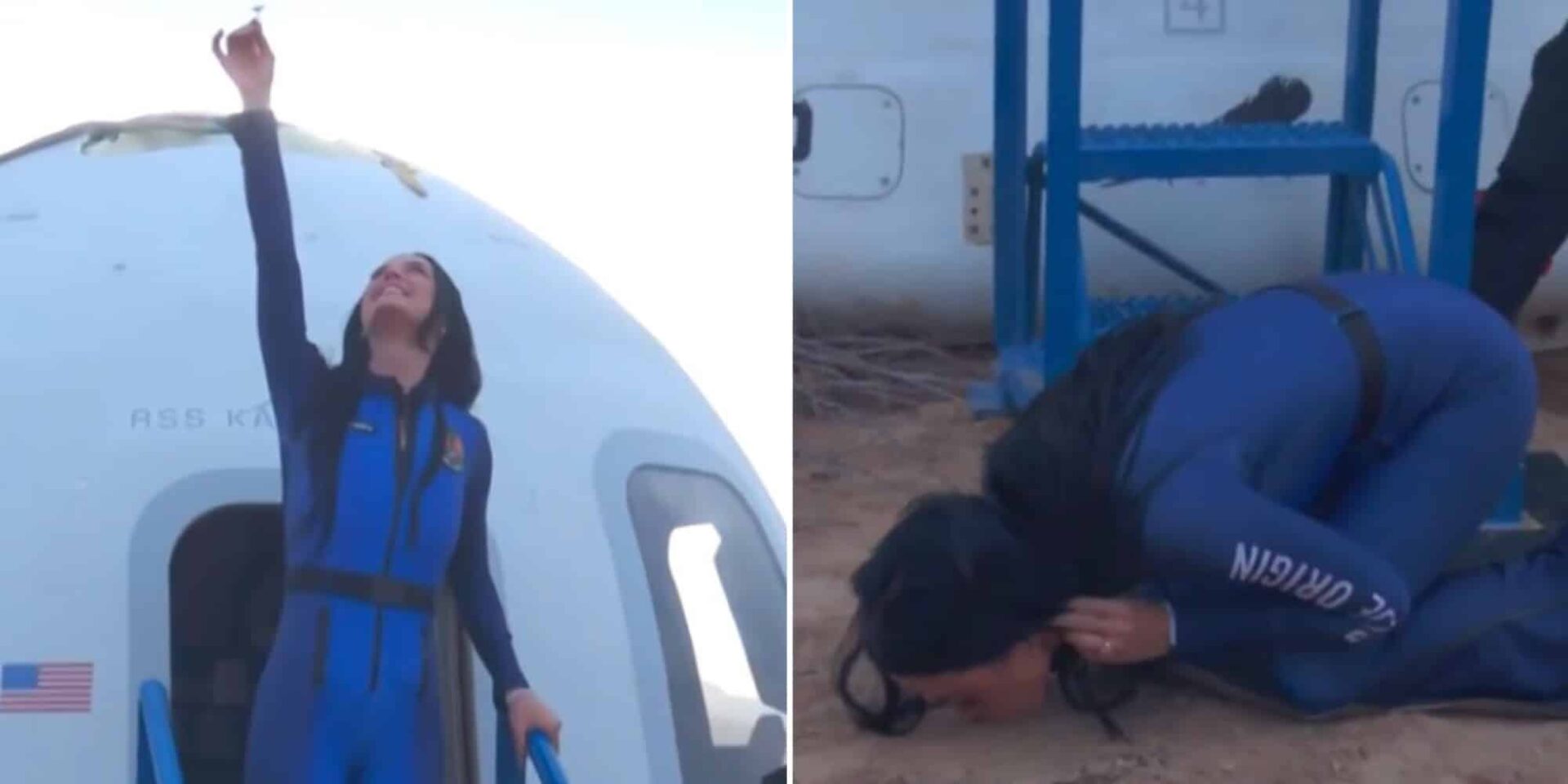 Η Κέιτι Πέρι πήγε στο διάστημα