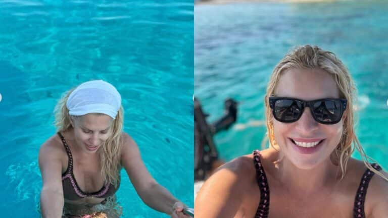 Ελένη Μενεγάκη: Καλοκαιρινή απόδραση στους Παξούς με τον Μάκη Παντζόπουλο – Οι φωτογραφίες από το σκάφος τους