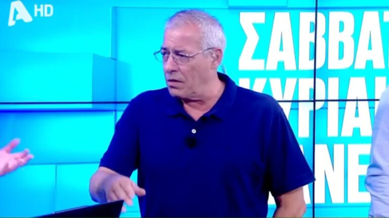 Ο Νίκος Μάνεσης αποχαιρέτησε τους τηλεθεατές με τρεις λέξεις: «Άντε, γεια σας» (βίντεο)