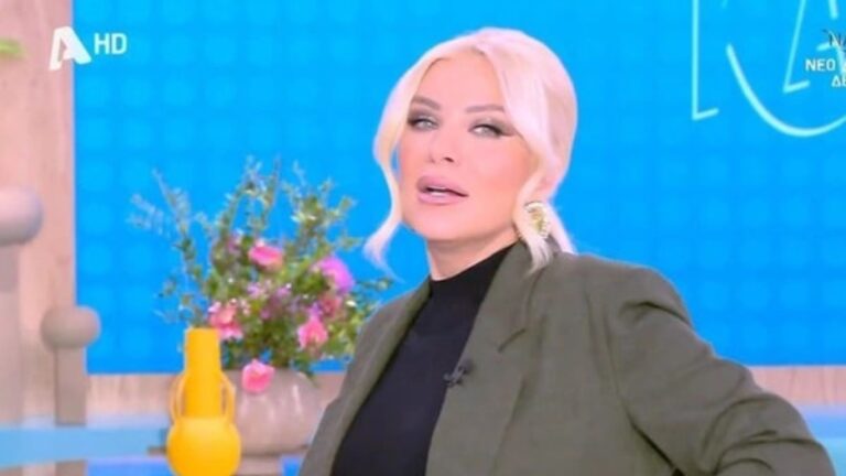 Η Κατερίνα Καινούργιου αποχώρησε για λίγο από το πλατό: «Δυσκολεύομαι πάρα πολύ και πονάω»