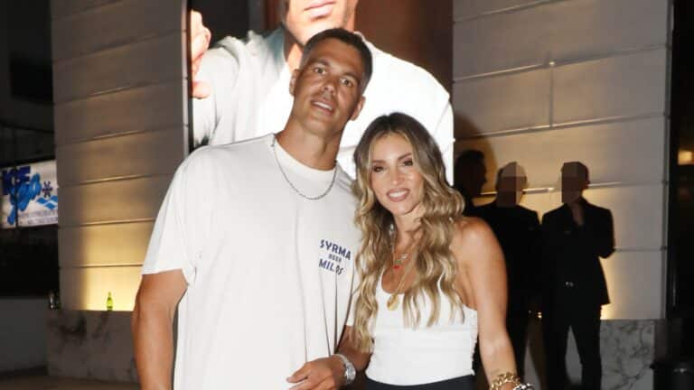 Αθηνά Οικονομάκου: Η πρώτη αντίδραση μετά την αποκάλυψη για την ημερομηνία του γάμου της με τον Μπρούνο Τσερέλα (βίντεο)