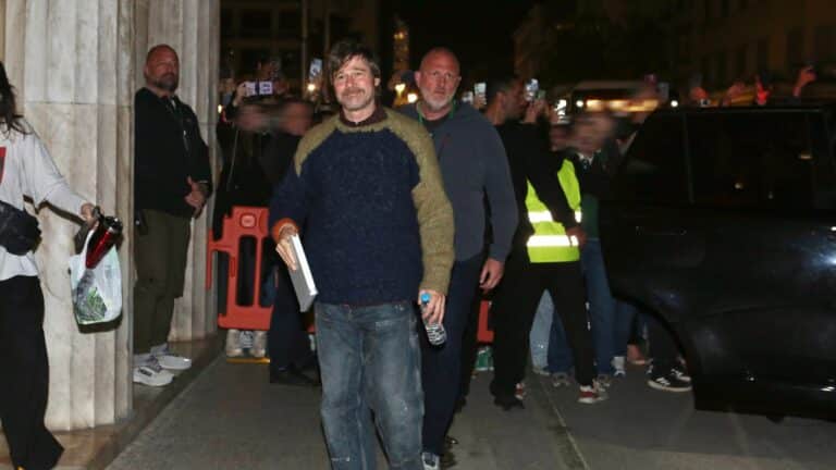 Ο Μπραντ Πιτ βρέθηκε στην πλατεία Κοτζιά για γυρίσματα