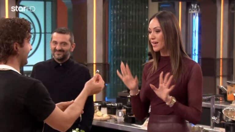 Παίκτης του MasterChef χάρισε δαχτυλίδι στη Δώρα Παντέλη – «Θα θυμώσει ο άντρας μου»