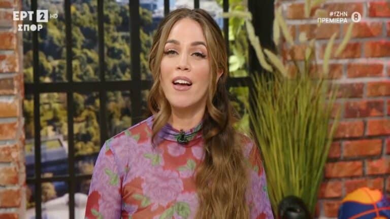 Η Στικούδη έκανε πρεμιέρα στην ΕΡΤ2: «Το ευ ζην δεν είναι πολυτέλεια αλλά είναι ανάγκη»