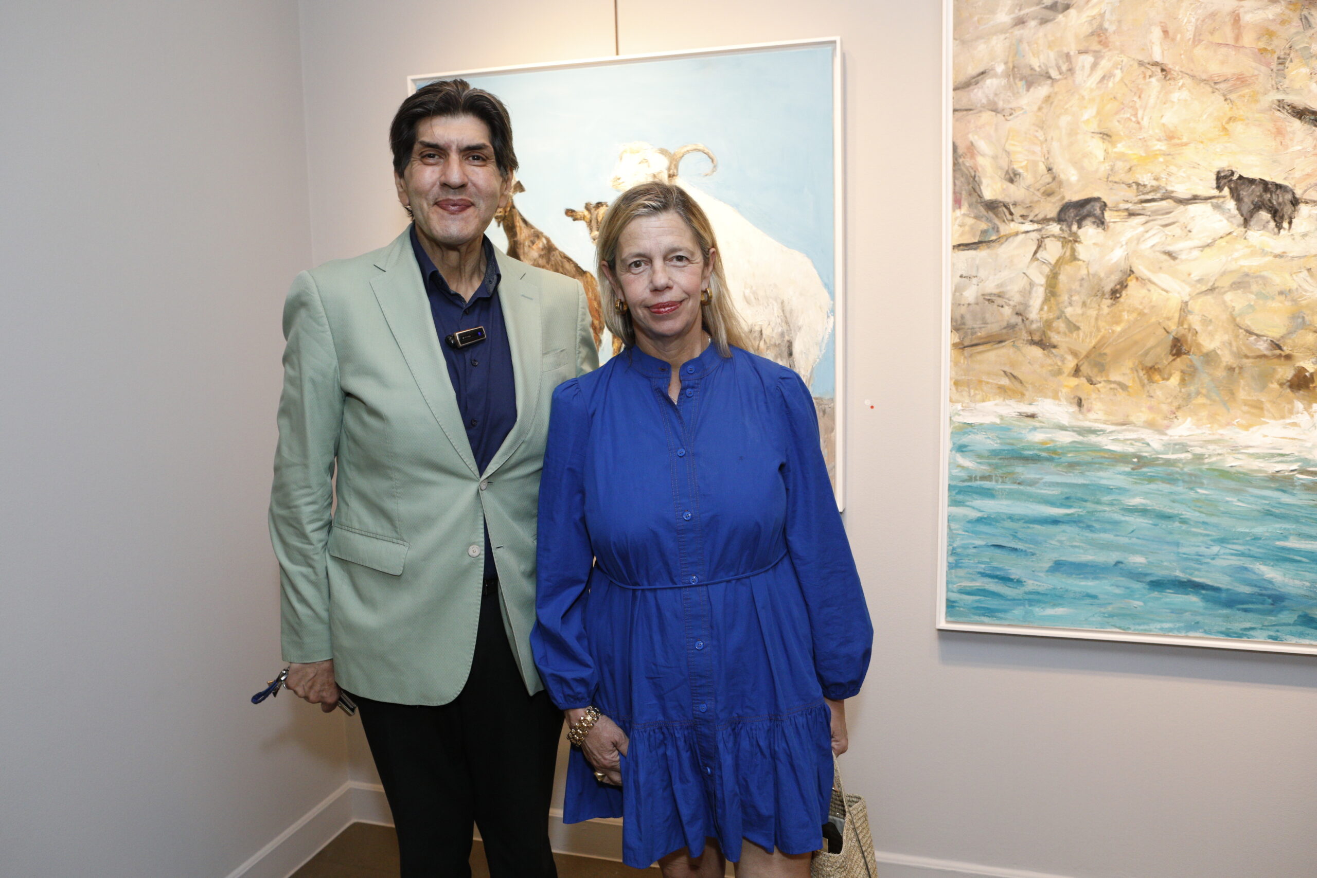 «Θέρως»: Λαμπερά εγκαίνια στη νέα έκθεση της Τάνιας Δημητρακοπούλου - Δείτε εικόνες